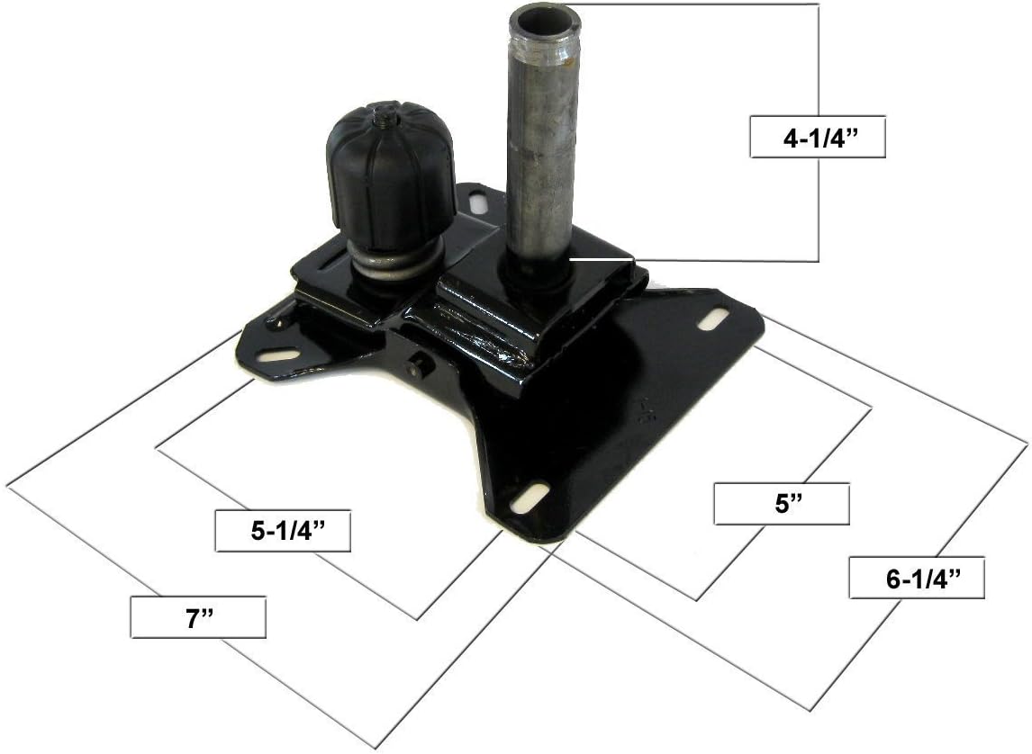 Douglas Compatible Replacement Chair Base for Swivel Tilt Caster Chairs (Set of 2)
