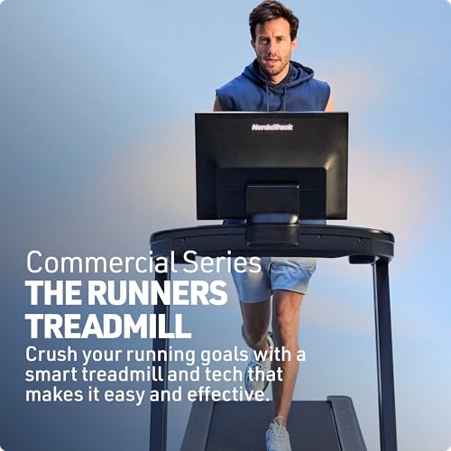 NordicTrack Commercial Series: Premium Foldable Treadmills, Incline & Decline, iFIT Membership Required to Access iFIT Content & Features