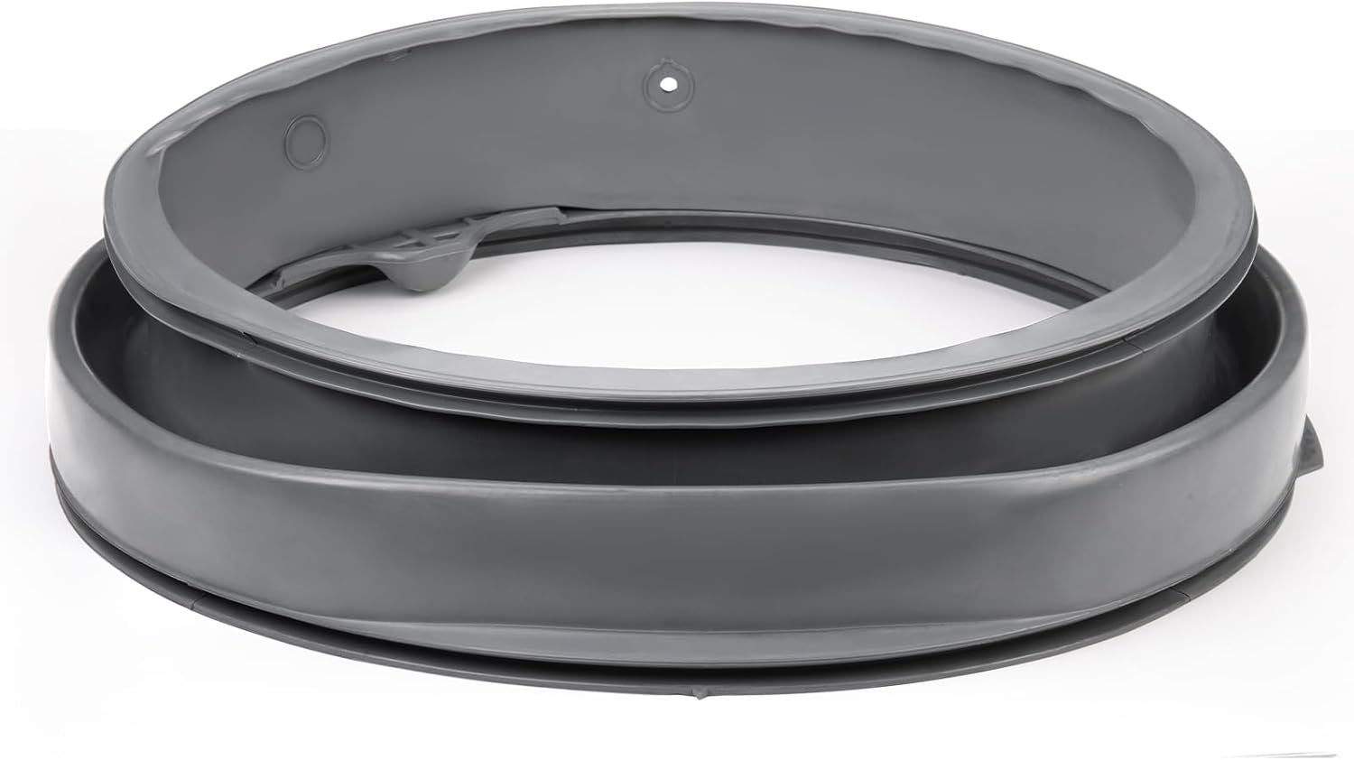 WH08X20906 Washer Door Boot Seal Gasket Compatible with GE Washer Machine Compatible Models GFW450SPK0DG GFW450SSK0WW GFWS1705H0DG GFWS1705H1DG GFWS1700H0WW GFWS1700H1WW etc Series.