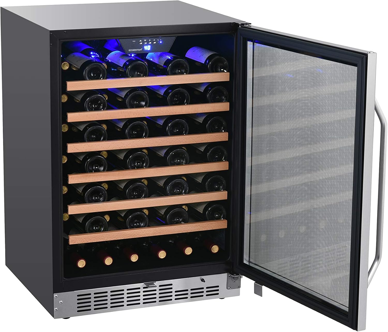 EdgeStar CWR532SZ 24 Inch Wide 53 Bottle Built-In Wine Cooler