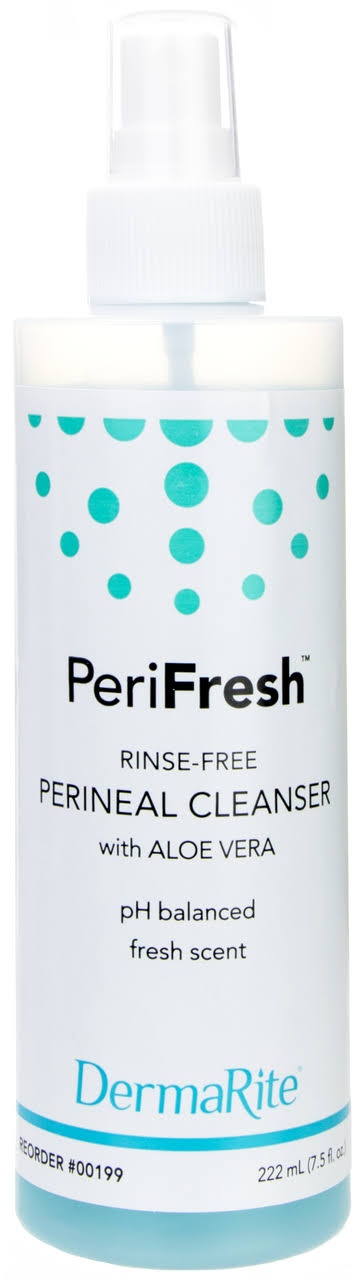 DermaRite PeriFresh Perineal Wash, 7.5 oz Bottles - Case of 48 00199