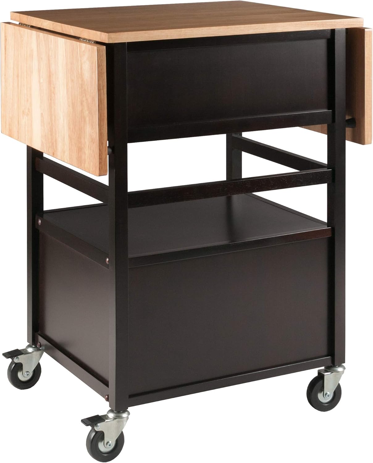 Winsome Bellini Kitchen Cart, Black