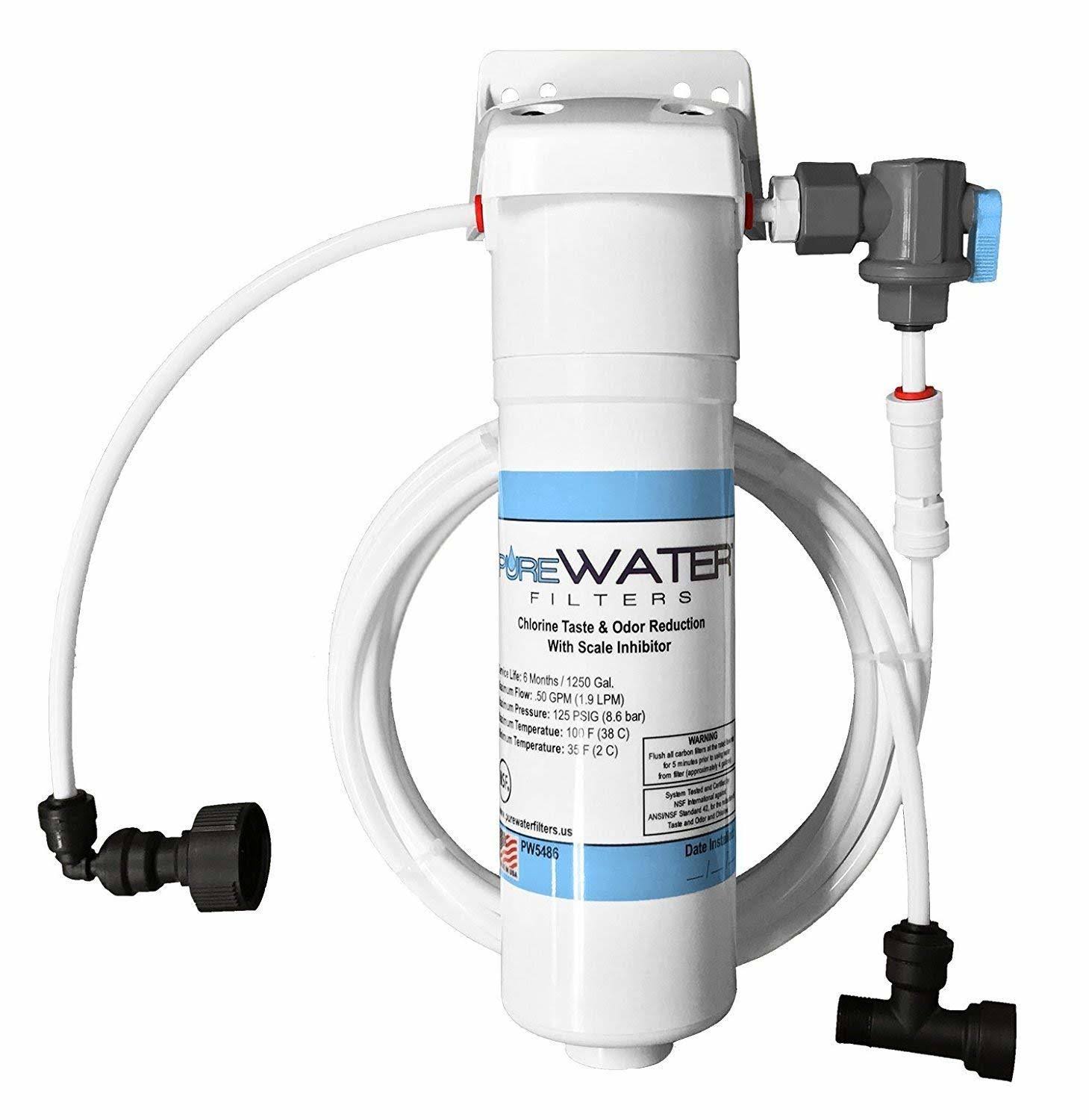 Keurig B150, K150, B155, K155 All-in-One Direct Water Line Plumb and Filter Kit
