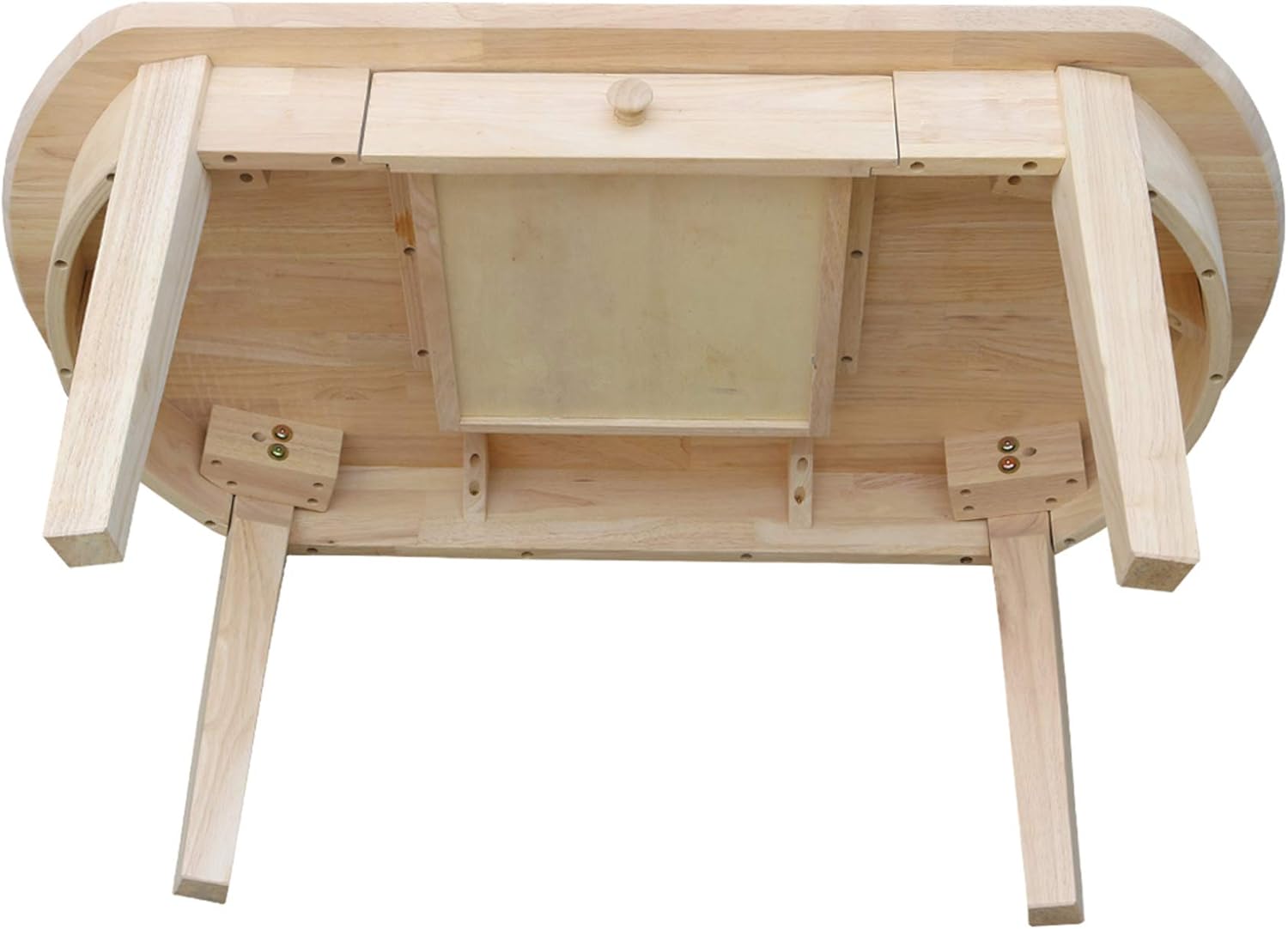 International Concepts Phillips Oval Coffee Table, Unfinished