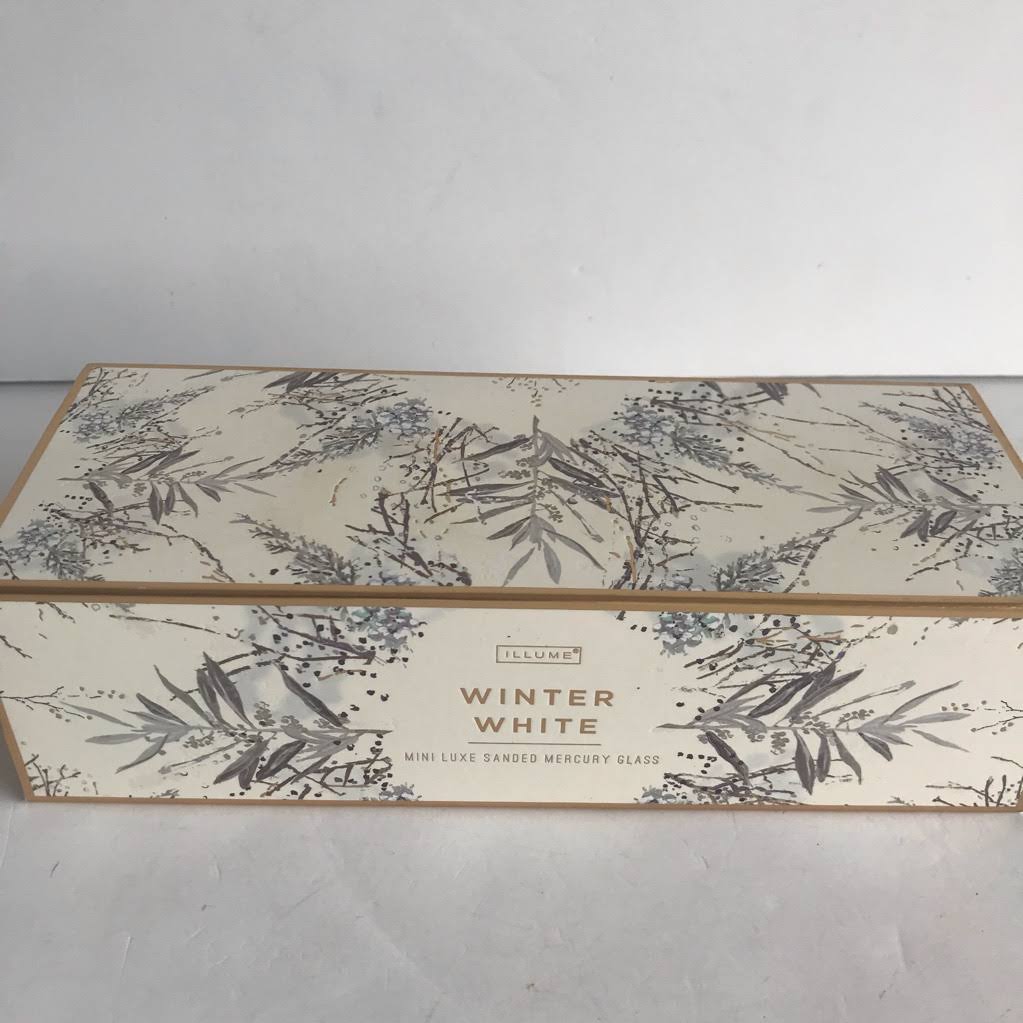 Illume, Candle Mini Luxe Winter White 3 Pack