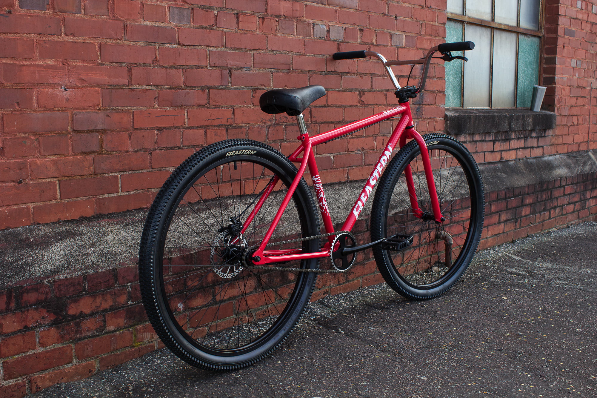 Eastern 29" Big BMX Growler Bicycle - red