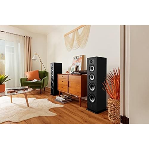 Polk Monitor XT10 Home Subwoofer, 10" Deep Bass Woofer, 100W Class D Amplification, Dolby Atmos, Auro 3D & DTS:X Compatible, Black