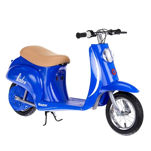 Razor Pocket Mod Miniature Euro 24V Electric Kids Ride On Retro Scooter