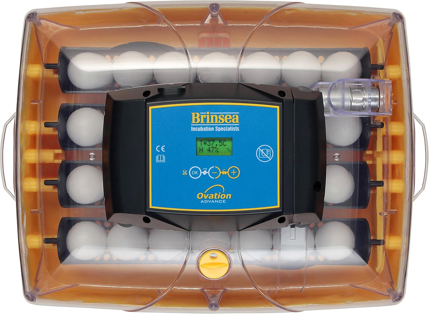 Brinsea Products USAF36C Ovation 28 Advance Automatic Egg Incubator with Humidity Display, One Size