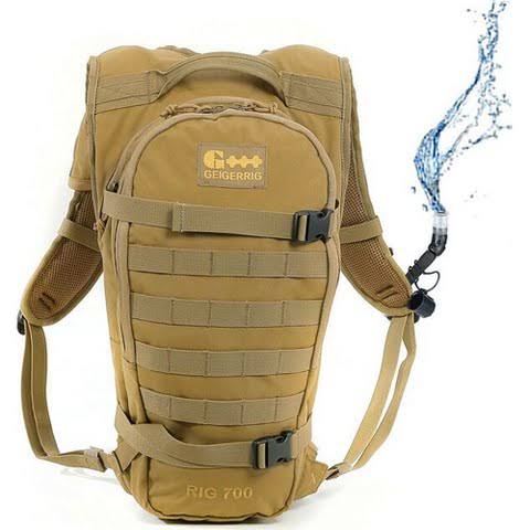 Geigerrig Rig 700 Tactical (Coyote) Hydration Pack