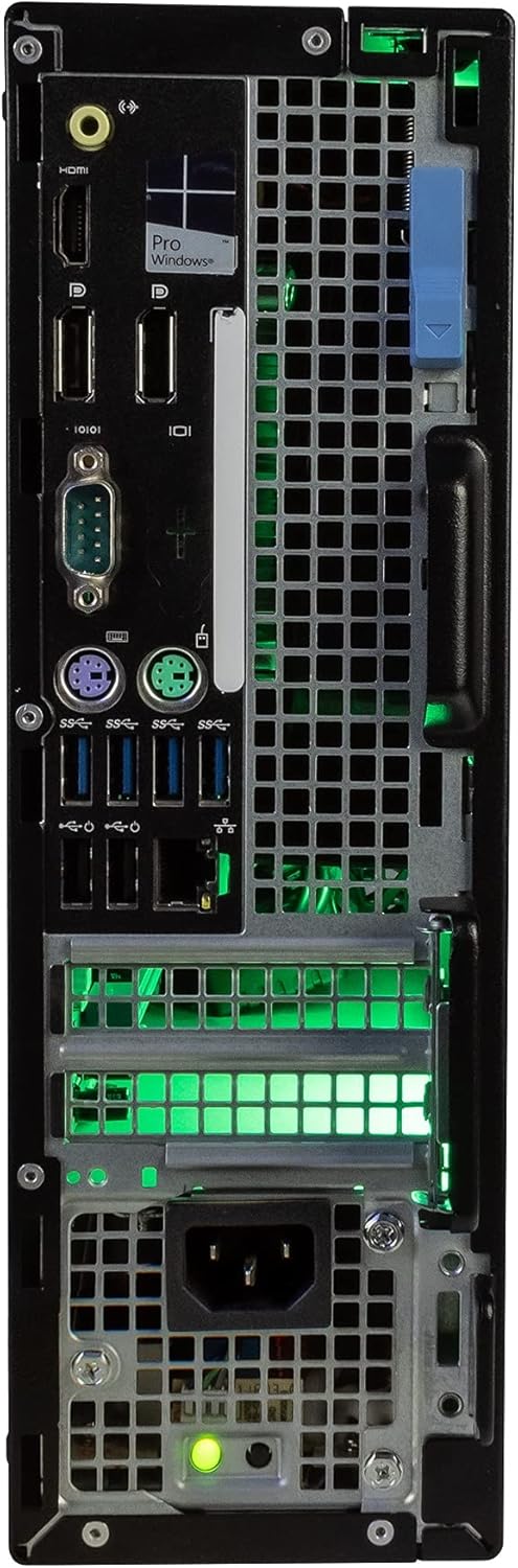 Dell Optiplex 7040 (RGB) Desktop Computer | Quad Core Intel i5 (3.2) | 16GB DDR3 RAM | 250GB SSD Solid State | Windows 10 Professional | New 22in LCD Monitor | Home or Office PC (Renewed)