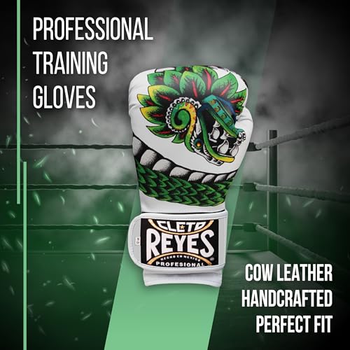 CLETO REYES Training Boxing Gloves with Hook and Loop Closure for Sparring and Heavy Punching Bags, Men and Women, MMA, Kickboxing, Muay Thai
