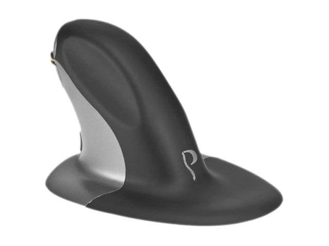 Posturite Penguin Ambidextrous Vertical Mouse, Large Wireless