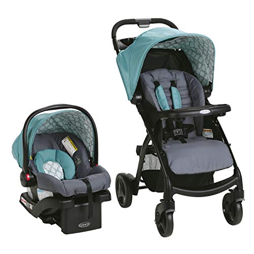 Graco Verb Travel System | Includes Verb Stroller and SnugRide 30 Infant Car Seat, Merrick | Stroller and Carseat Combo