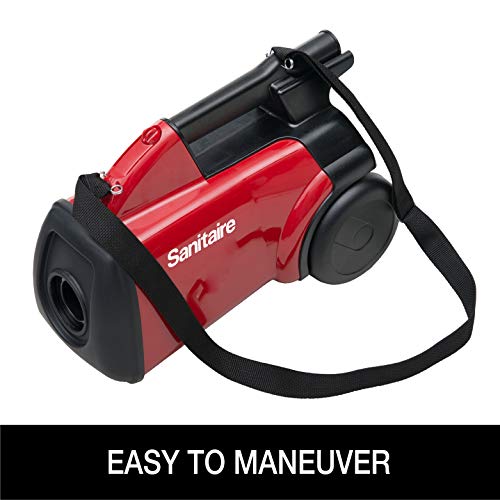 Sanitaire SC3683D Canister Vacuum, Red