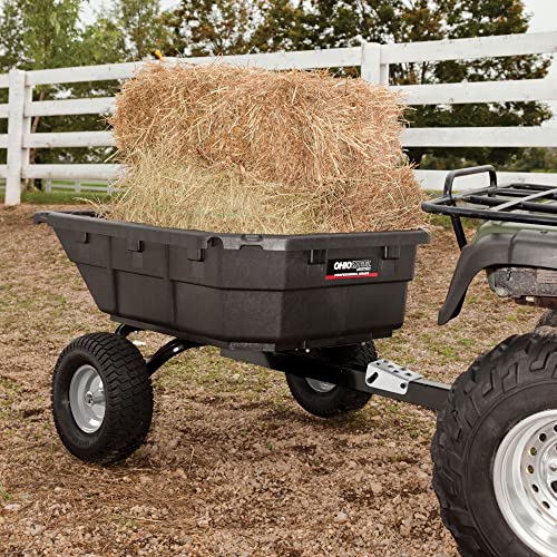 Ohio Steel 3040P-SD Poly Swivel Dump Cart, 10 cu.ft., 600 lb Load Capacity