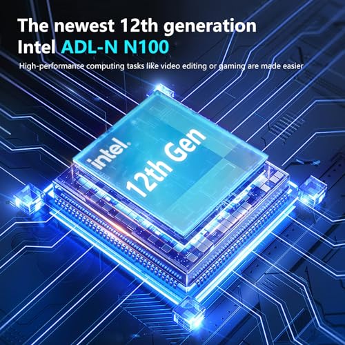NIMO 15.6 IPS-FHD-Laptop, 16GB RAM 1TB SSD Intel Pentium Quad Core N100, Backlit Keyboard Fingerprint (Beat to i3-1115G4 Up to 3.4GHz) Computer for Student-Home WiFi 6 BT5.2 Win 11