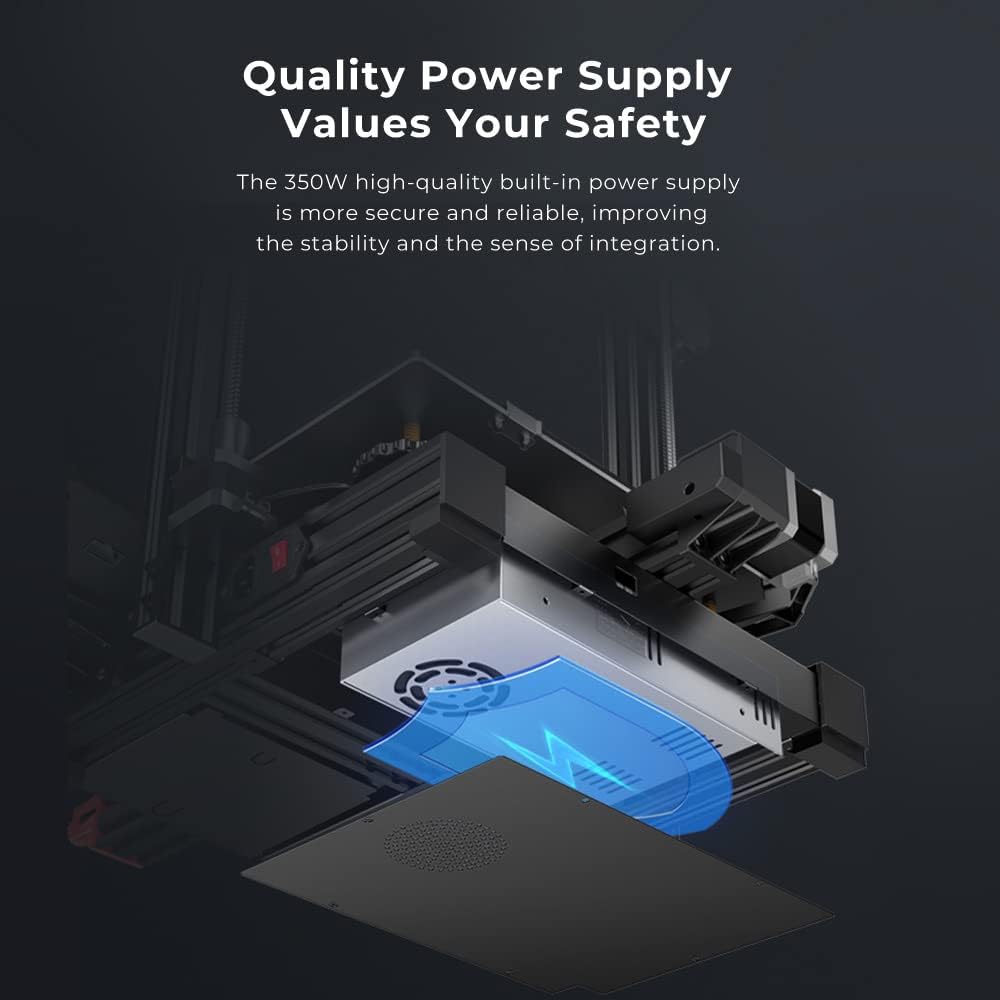 Creality Ender 3 Max Neo FDM 3D Printer Ender 3 Max Upgraded with CR Touch Automatic Leveling Dual Z-axis Red Metal Extruder 32-bit Silent Mainboard 11.8 x 11.8 x 12.6 Build Volume