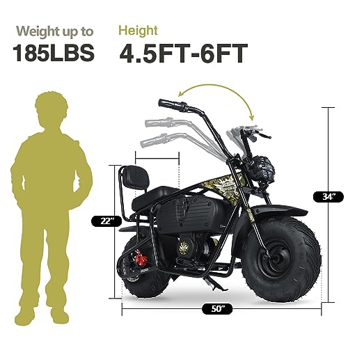 Oryxearth 36V Battery Powered Mini Electric Bike, Mini Dirt Bike for Kids, Electric Motorcycle for Kids Ages Over 13