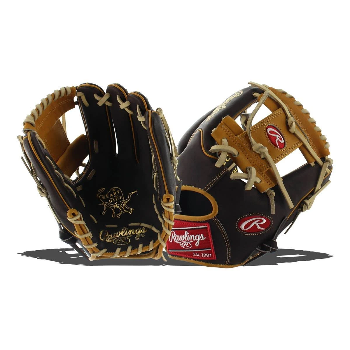 Rawlings PRO205W-2CH Heart of The Hide 11.75 inch Baseball Glove