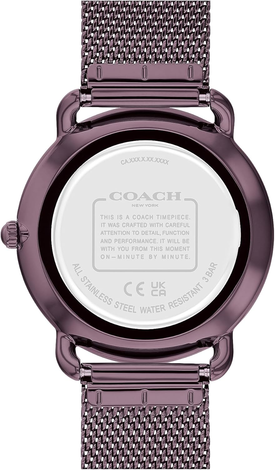 Coach Elliot Women's Watch | Elegant and Sophisticated Stles Combined | Premium Quality Timepiece for Everyday Wear | Water Resistant | (Model 14504339)