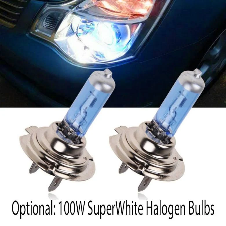 Toyota Tacoma Xtune Smoked Chrome Crystal Headlights