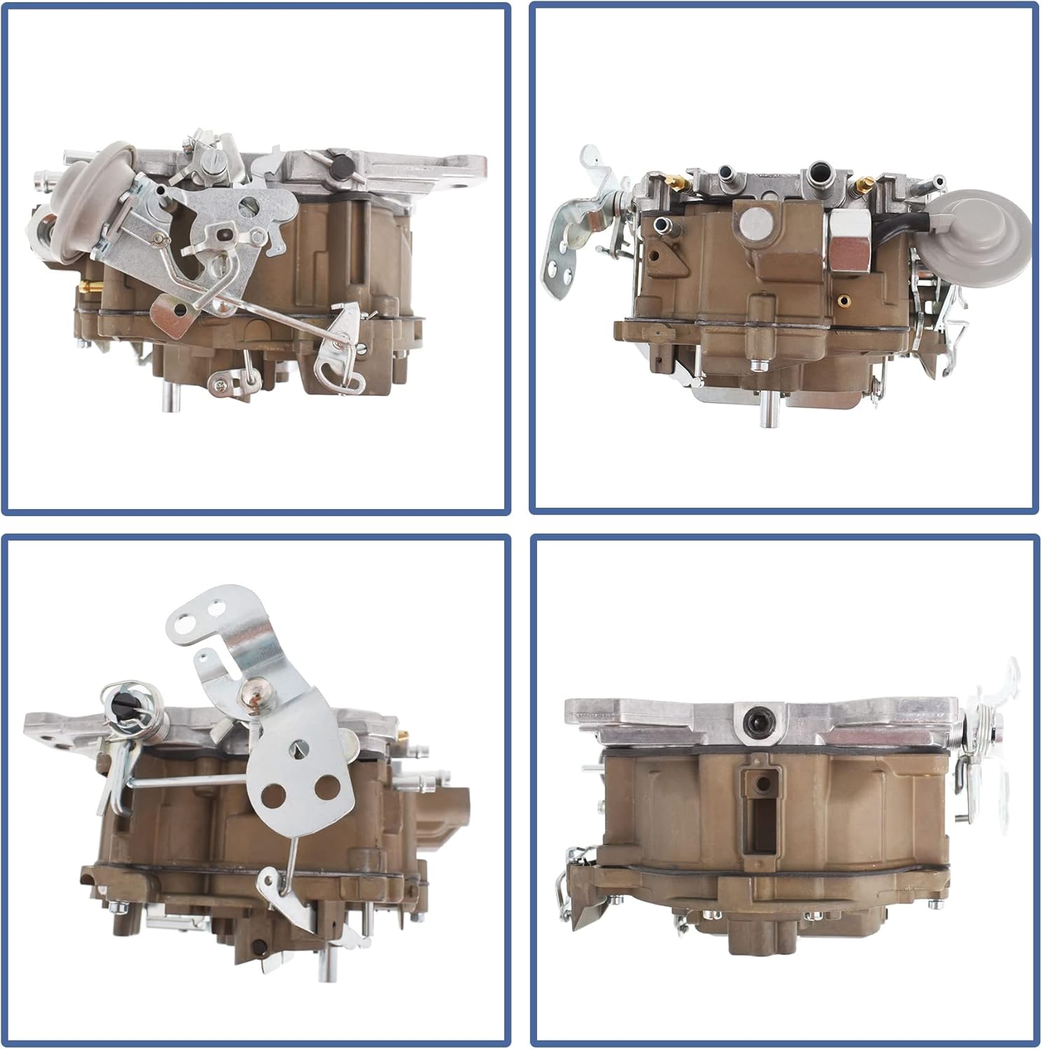 munirater Carburetor Replacement for Quadrajet 4MV 4 Barrel Engines 327 350 427 454 Chevy Chevrolet GMC Cadillac 1966-1973