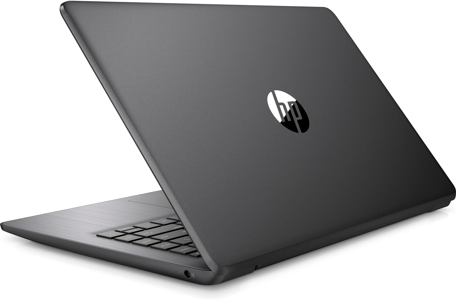 HP Stream 14 Inch HD Laptop Intel Celeron N4000 4GB DDR4 RAM 64GB eMMC Windows 11 Home, SD Card Reader, USB C, HDMI Port, 14-cb186nr, Brilliant Black Notebook (Renewed)