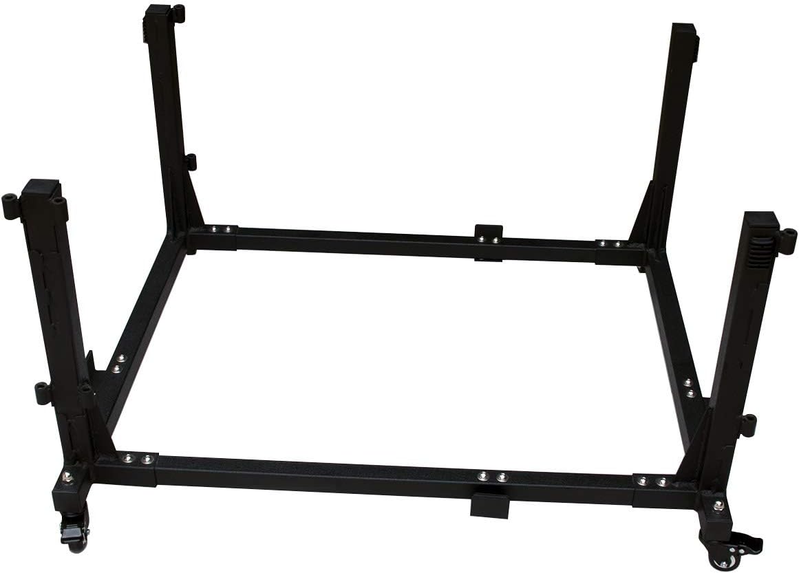 POFENZE Movable 4 Door Hanger Cart Sliding Door Storage Rack for Jeep Wrangler JK JL Gladiator JT 2007-2022