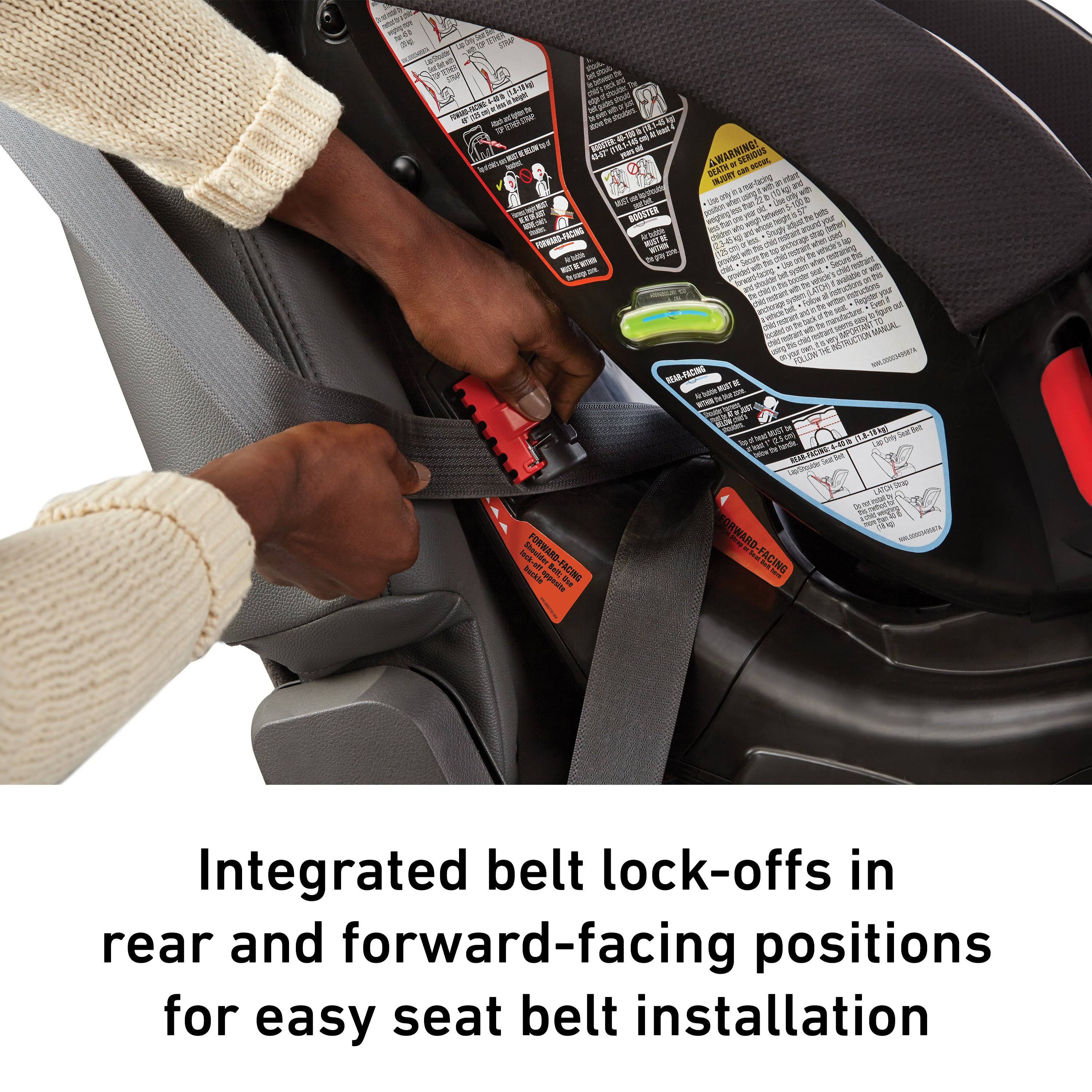 Graco Recline N& Ride 3-in-1 Car Seat Featuring on The Go Recline Clifton