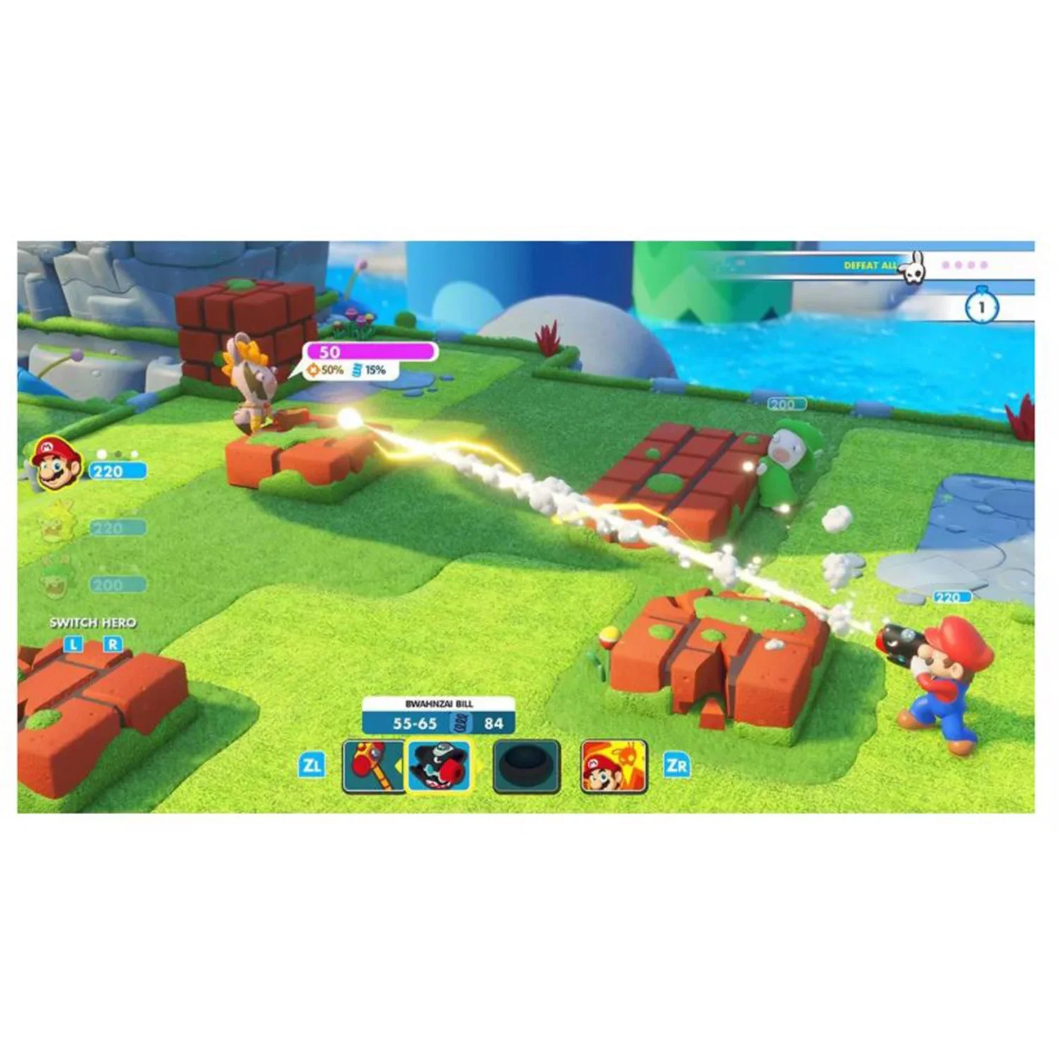 Mario + Rabbids: Kingdom Battle and Crash Bandicoot 4: It's About Time, Nintendo Switch, HACPBAANA-23