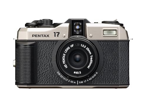 Pentax 17 35mm Film Camera That captures up to 72 Images per roll with a Vertical (Half Frame) Orientation, Perfect for Social Media.