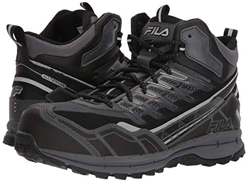 Fila men's Hail Storm 3 Mid Composite Toe Trail Work Shoes Ct