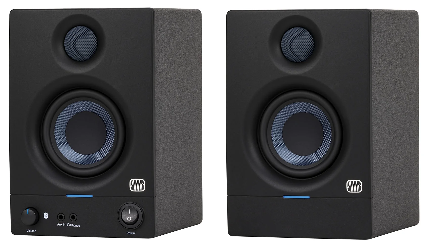 Pair Presonus Eris 3.5BT 2nd Gen 3.5" Studio Monitors w/Bluetooth+Recording Mic