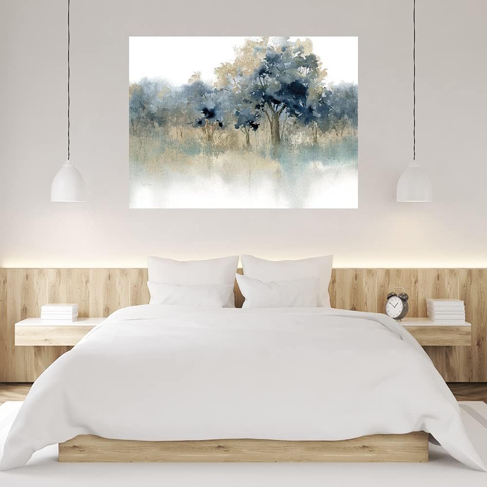 Fine Art Canvas Waters Edge II Canvas Wall Decor by Artist Carol Robinson for Living Room, Bedroom, Bathroom, Kitchen, Office, Bar, Dining & Guest Room - Ready to Hang - 43 in x 32 in