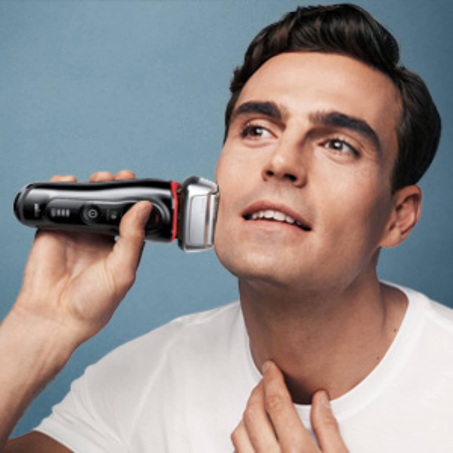 Braun Series 9 Electric Shaver for Men 9292cc, Wet and Dry, Integrated Precision Trimmer, Rechargeable and Cordless Razor with Clean & Charge Station and Travel Case, Silver