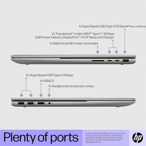 HP-ENVY 17-Laptop Touchscreen Stylus Pen - Intel i7-13700H 14Core - Windows11 Pro - Microsoft 365 - Backlit Keyboard -Thunderbolt 4 - Wi-Fi 6E - Business Office (64GB RAM |2TB PCIe SSD)