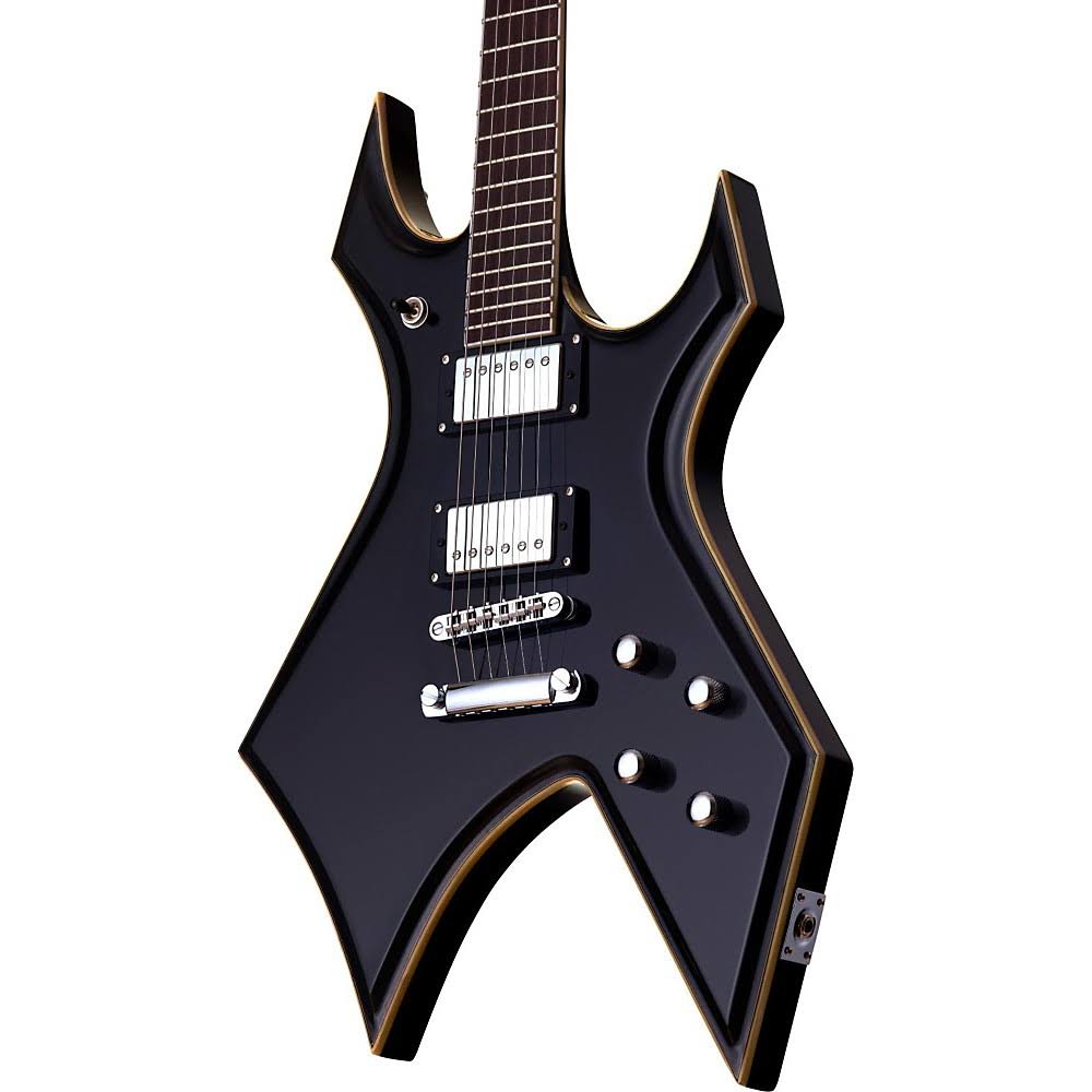 B. C. Rich Warlock Set Neck Electric Guitar Black