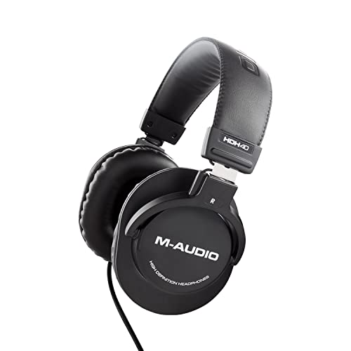 Roland EV-5 Expression Pedal and M-Audio HDH40 Over Ear Studio Headphones