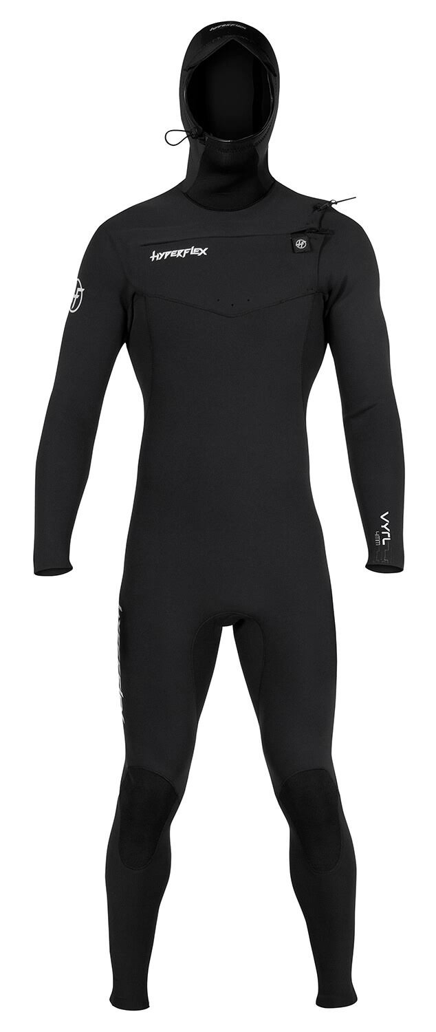 Hyperflex 4mm Men&s Vyrl F/Z Hooded Fullsuit