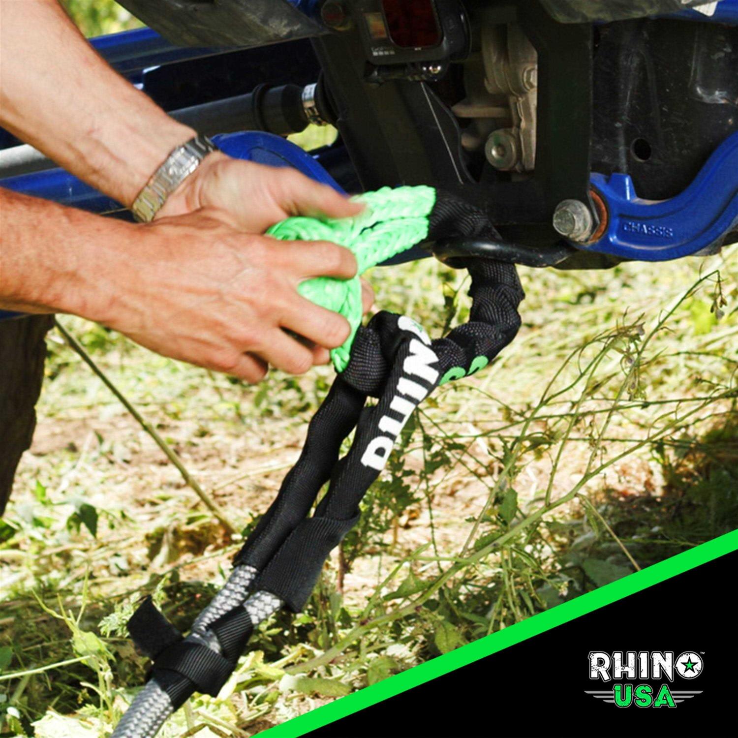 Rhino USA 30' Kinetic Rope Recovery - Shop Hardware Tools Online Store