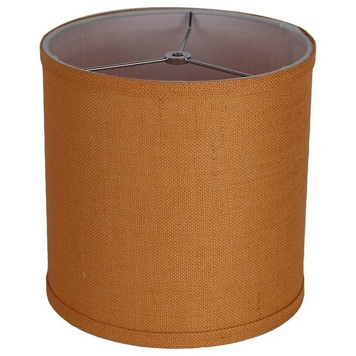 Classic 16x22 Burlap Drum Lamp Shade Urbanest Color: Navy Blue