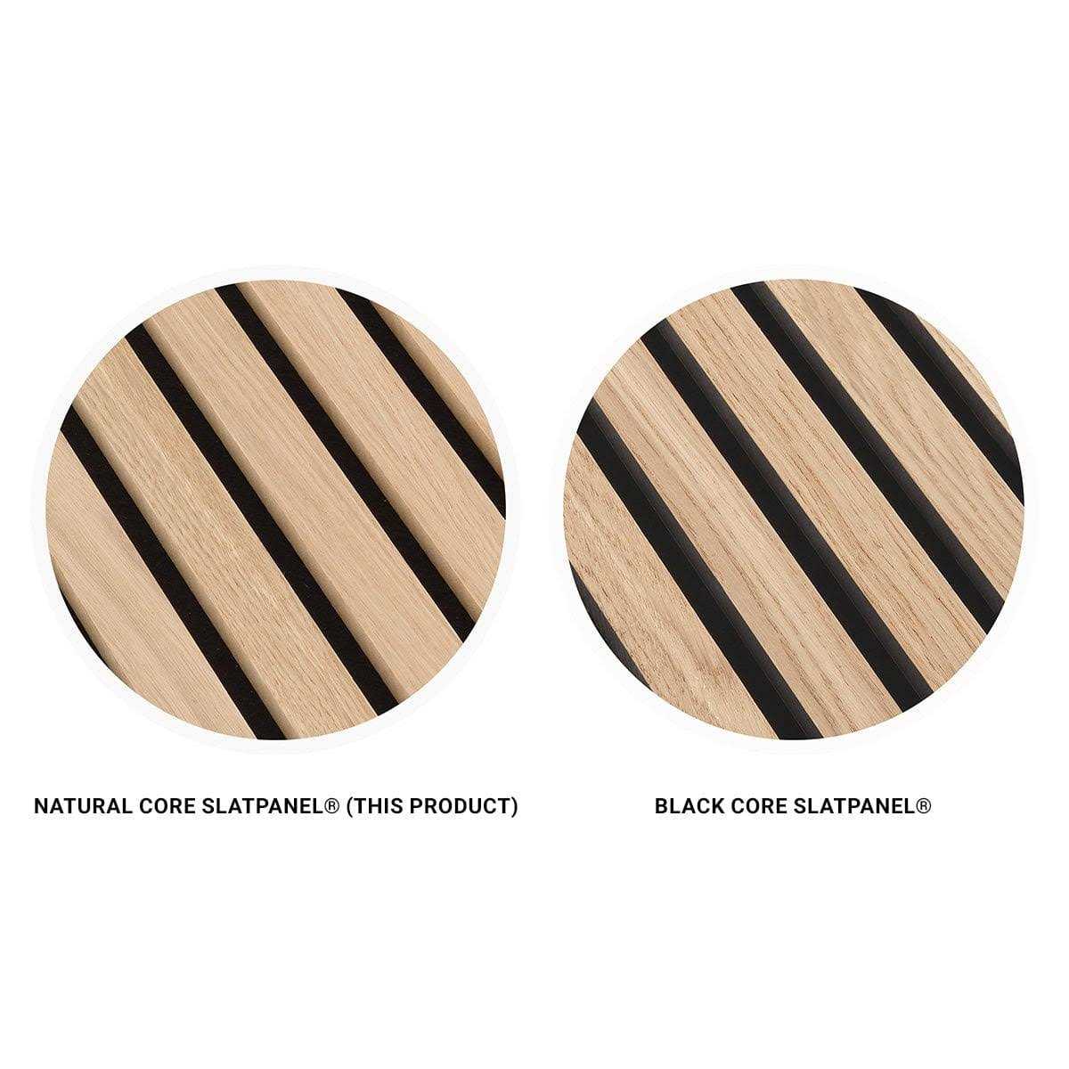 Slatpanel Oak Acoustic Slat Wood Wall Panels