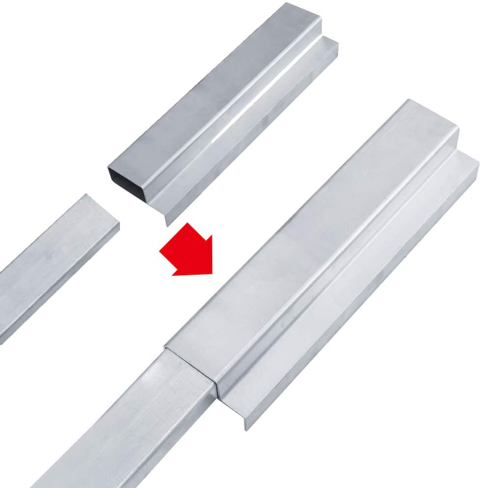 Mountainpeak Aluminum Truck Cap Ladder Rack for Trailer Topper