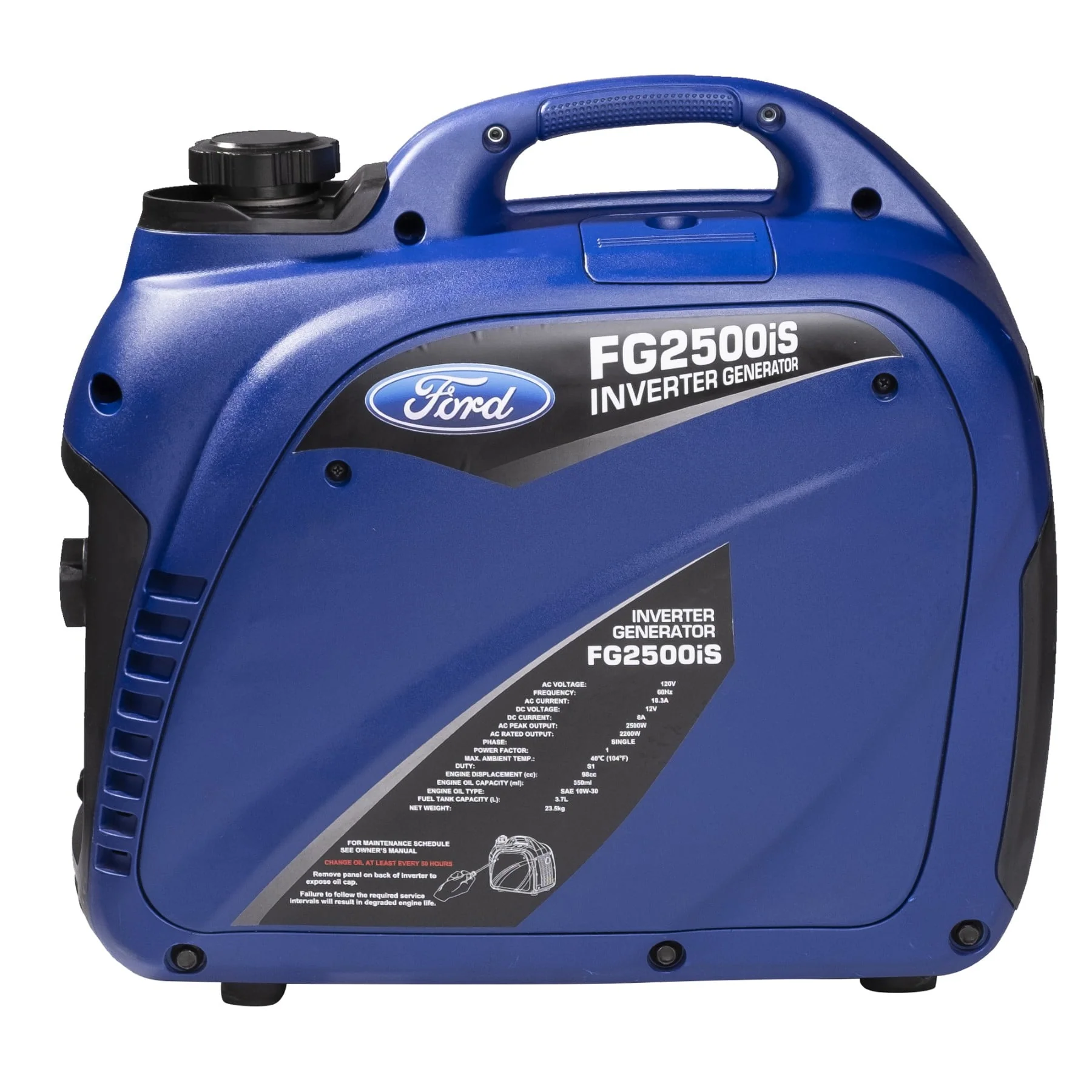 Ford 2,500-Watt Super Quiet Gasoline Powered Inverter Generator – CARB Compliant