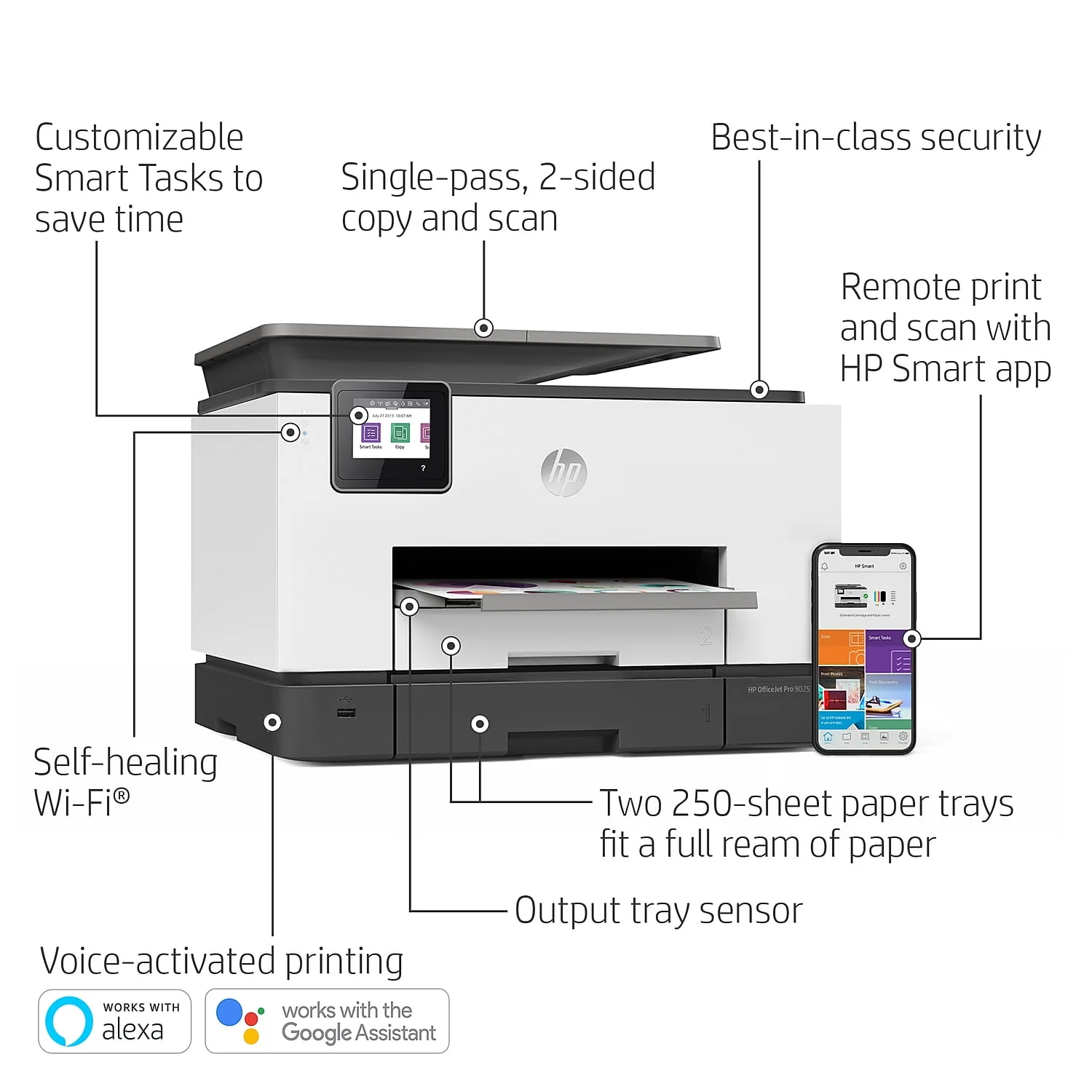 HP OfficeJet Pro 9025 Wireless All-in-One Color 1MR66A#B1H