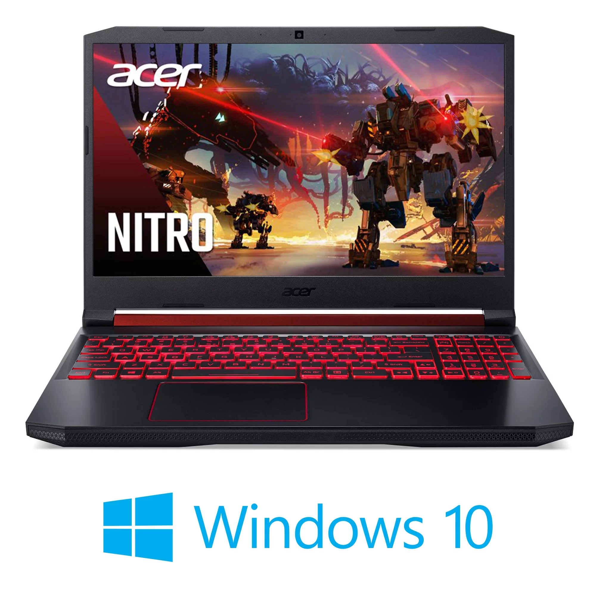 Acer Nitro 5 15.6" Full HD 144Hz IPS Display, Intel Core i5, NVIDIA RTX 2060, 16GB DDR4, 256GB SSD + 1TB HDD, AN515-54-56ML