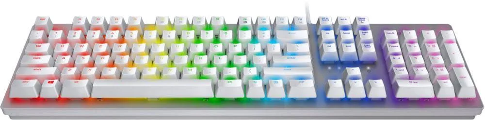 Huntsman Mercury Edition Wired Gaming Razer Opto-Mechanical Switch Keyboard with Chroma Backlighting - Mercury White