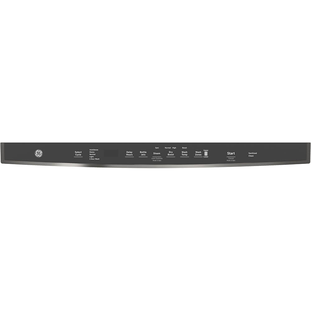 GE GDT665SFNDS 46 dBA Black Slate Top Control Built-In Dishwasher