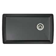 Blanco 441767 Diamond 33-1/2 Undermount Single Basin SILGRANIT Kitchen Sink Anthracite Sinks Kitchen Sinks Composite - Shop Hardware Tools Online Store